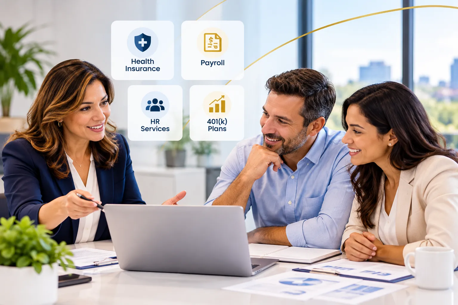ANR services: health insurance, payroll, HR services and 401(k) plans